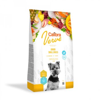 Calibra Dog Verve GF Junior Small Chicken&Duck – jetzt 2 für 1