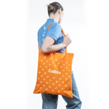 Calibra – Baumwolltasche (Design: Tapete)