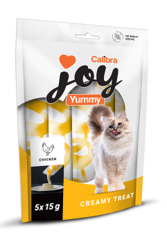 Calibra Joy Cat Yummy Chicken Treat 5x15g