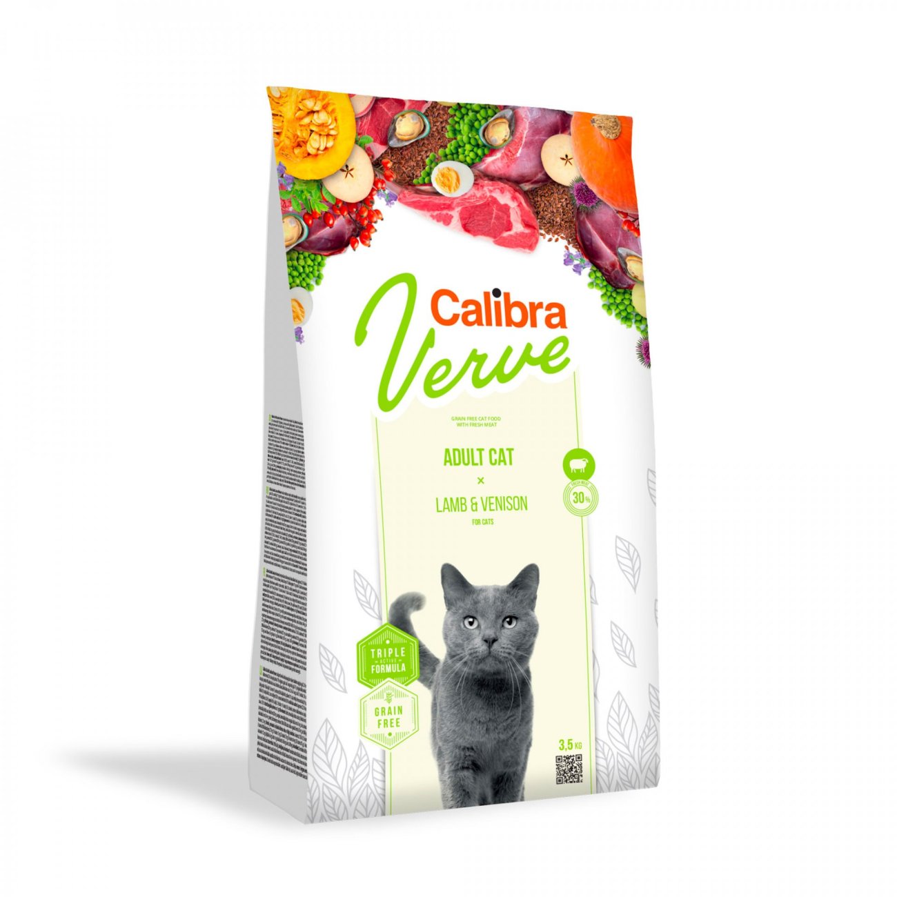 Calibra Cat Verve GF Adult Lamb&Venison 8+ 3,5kg