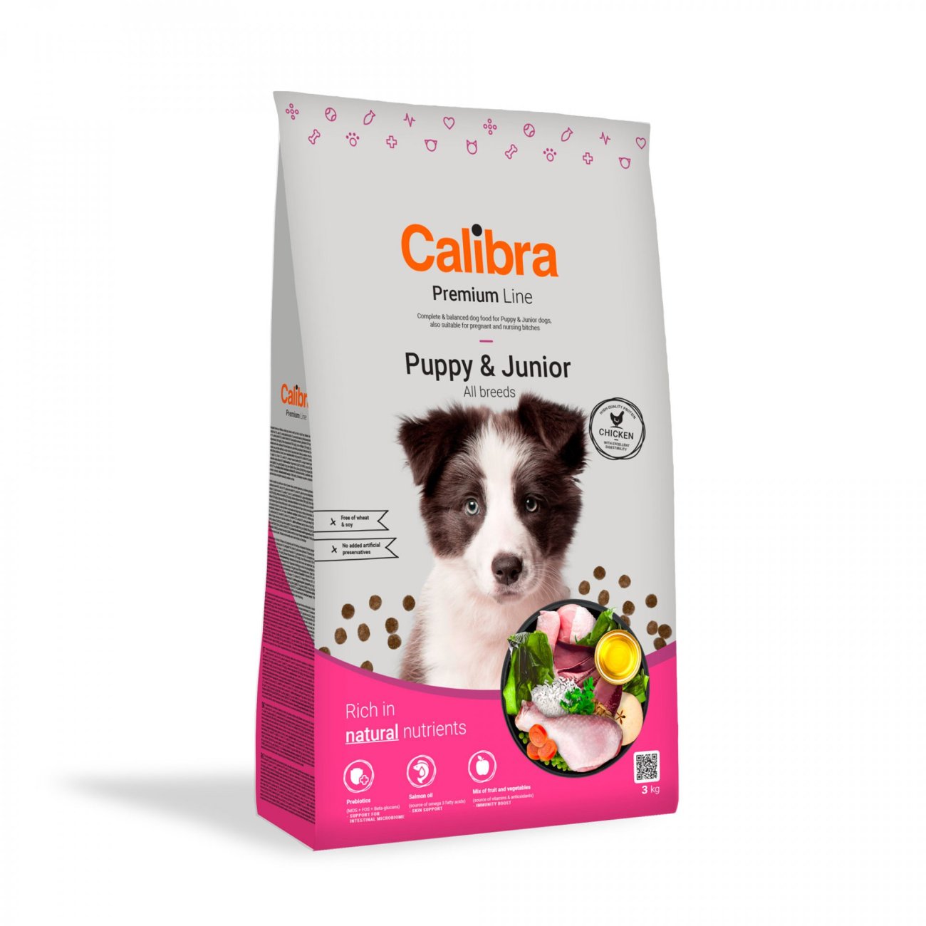 Calibra Dog Premium Line Puppy&Junior 3 kg 